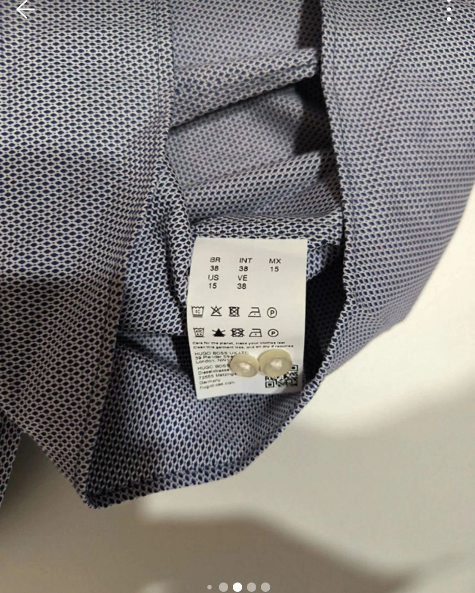 Boss US 15 s/m + gemelos en mangas – photo 9